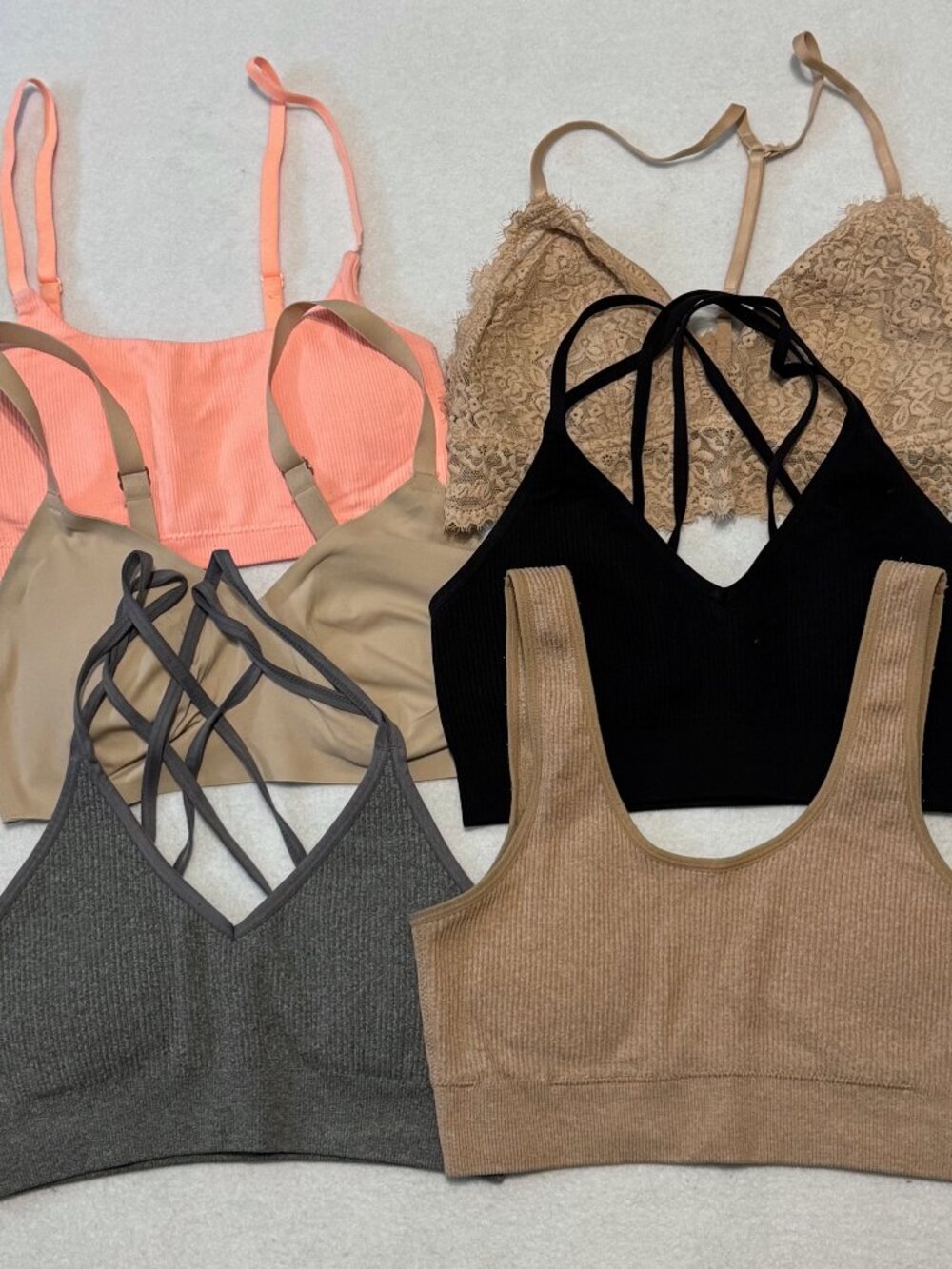 Lot of 6 Aerie Bras - Women's Small